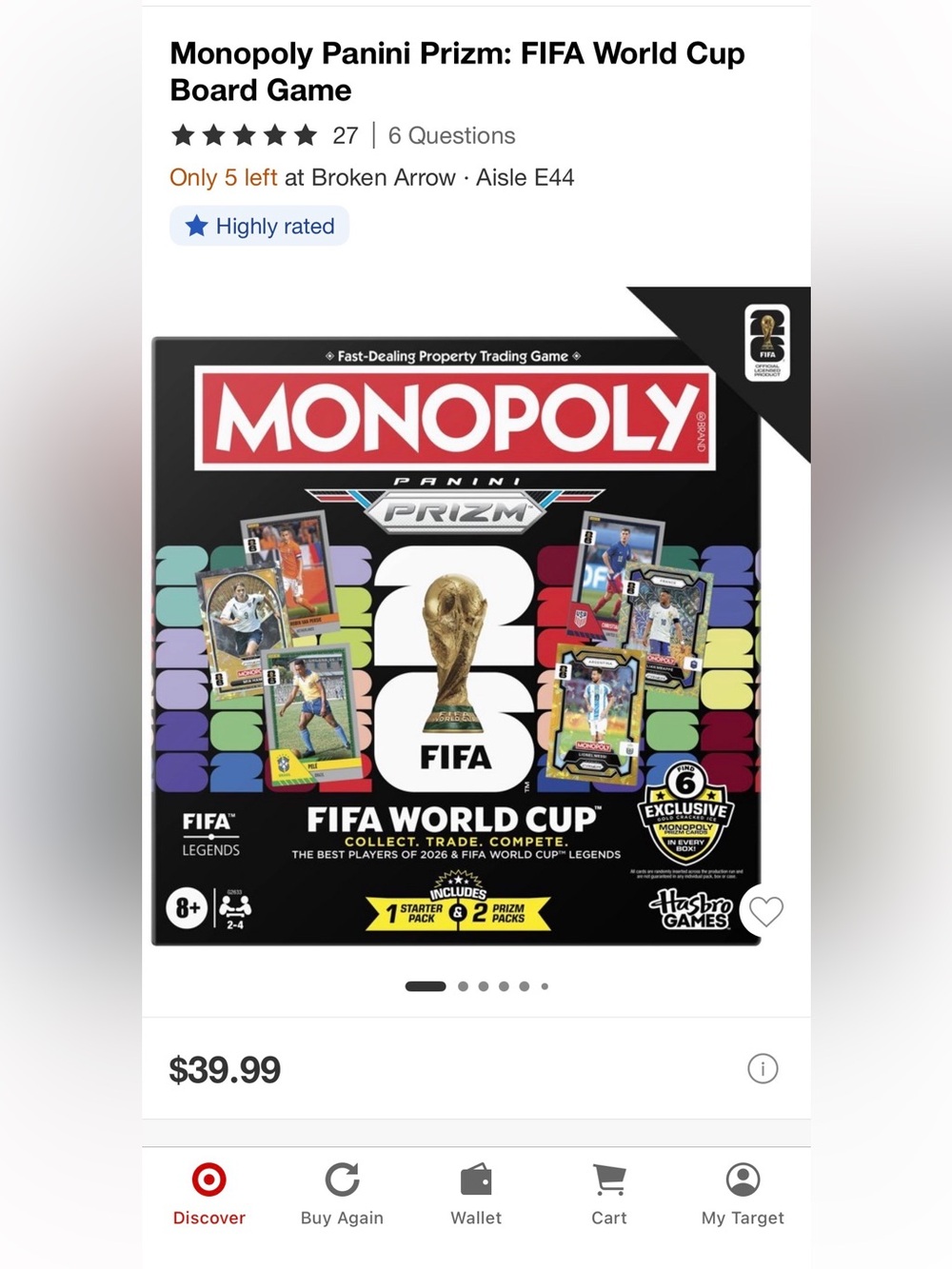 FIFA World Cup Monopoly